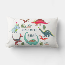 Dinosaur dino-mite ett lumbarkudde