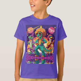 Dinosaur Disco Gräver skum T Shirt