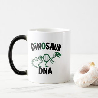 Dinosaur DNA - Genetiskt förhistoriskt utkast Magisk Mugg