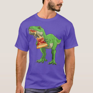 Dinosaur Eating Pizza TRex Pizza Älskare Pizzasaur T Shirt