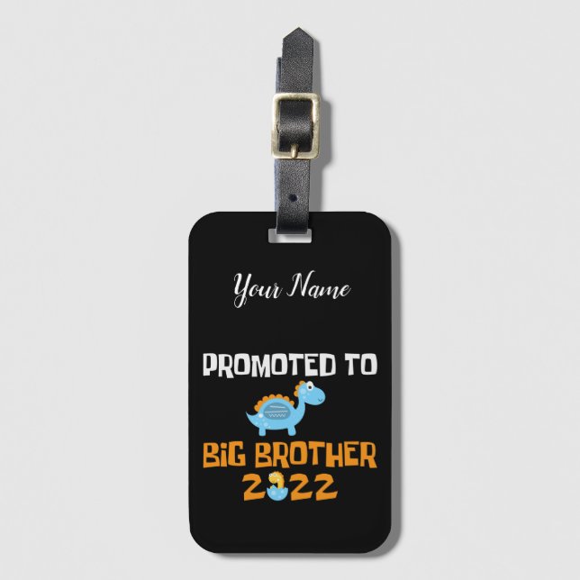 Dinosaur Egg Hatching befordrad till storebror Bagagebricka (Framsida vertikal)