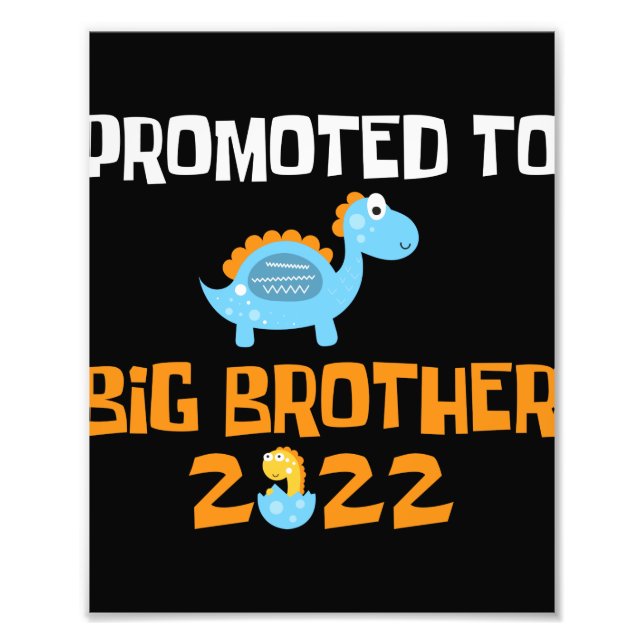 Dinosaur Egg Hatching befordrad till storebror Fototryck (Framsidan)