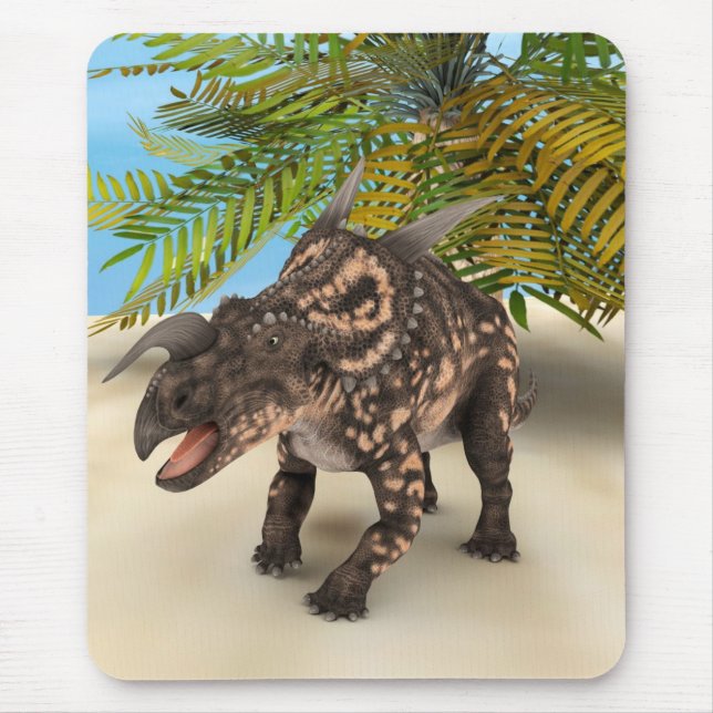 Dinosaur Einiosaurus Musmatta (Framsidan)