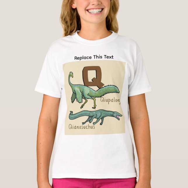 Dinosaur eller förhistorisk djur T-shirt (Framsida)