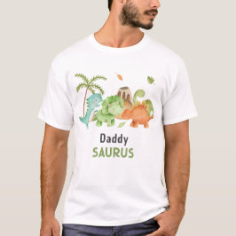 Dinosaur-familjens matchande Tshirföräldrar T Shirt