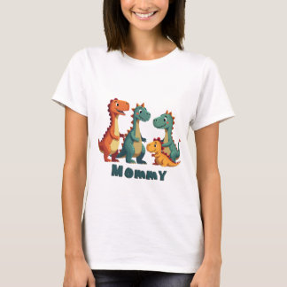 Dinosaur Family T-Shirt (mamma)