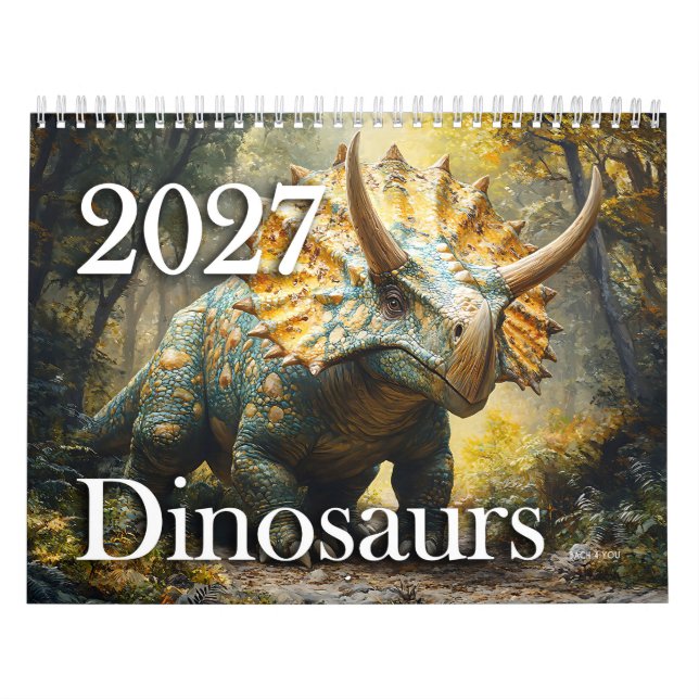 Dinosaur – Fascinerande förhistoriska världar 2027 Kalender (Omslag)