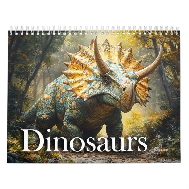 Dinosaur – Fascinerande uråldriga världar Kalender (Omslag)