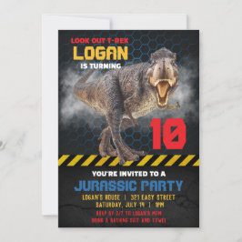 Dinosaur-fest-inbjudan Inbjudningar