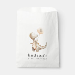 Dinosaur First Birthday Balloon