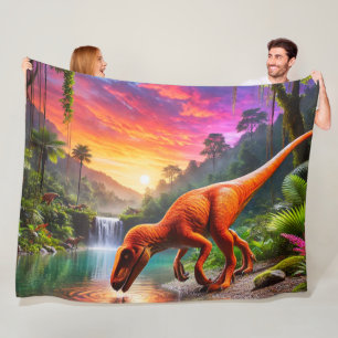 Dinosaur Fleecefilt