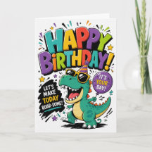 Dinosaur födelsedag