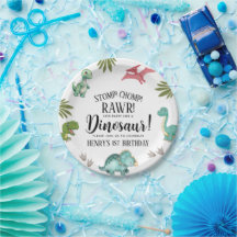 Dinosaur-Födelsedagsfest