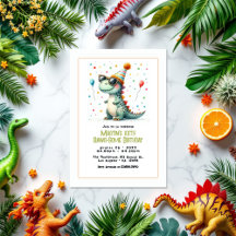 Dinosaur-Födelsedagsfest