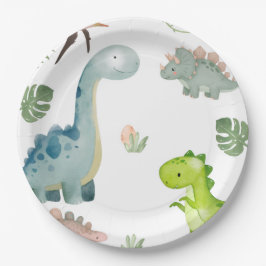 Dinosaur-Födelsedagsfest Papper