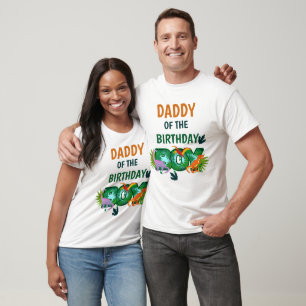 Dinosaur födelsedagspresent manar tshirts Pappa