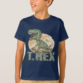 Dinosaur för T. Rex vid Mudge studior T-shirt
