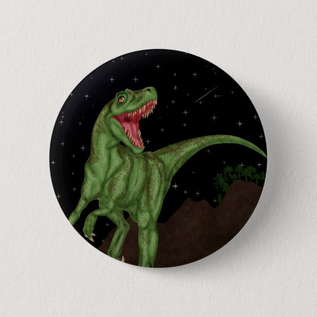 Dinosaur - förhistorisk natt knapp (Framsida)