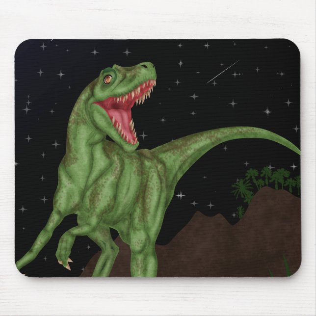 Dinosaur - Förhistorisk natt Musmatta (Framsidan)
