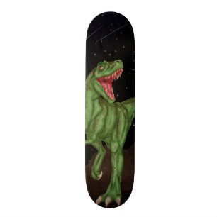 Dinosaur - förhistorisk natt old school skateboard bräda 21,6 cm