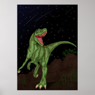 Dinosaur - Förhistorisk natt Poster