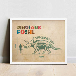 Dinosaur Fossil 3 Poster