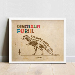 Dinosaur Fossil 4 Poster