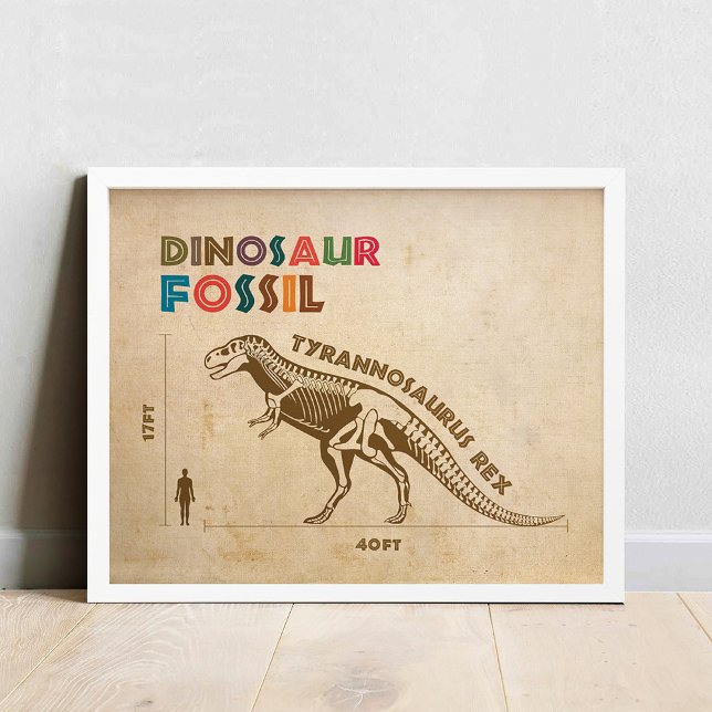 Dinosaur Fossil 4 Poster (Skapare uppladdad)