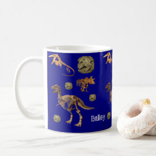 Dinosaur Fossils Mugg