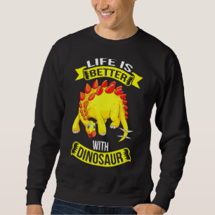 Dinosaur från terminalperiodiska söppningar lång ärmad tröja