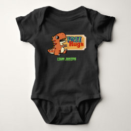 Dinosaur Free Hugs Baby/småbarn/children Apparel T Shirt