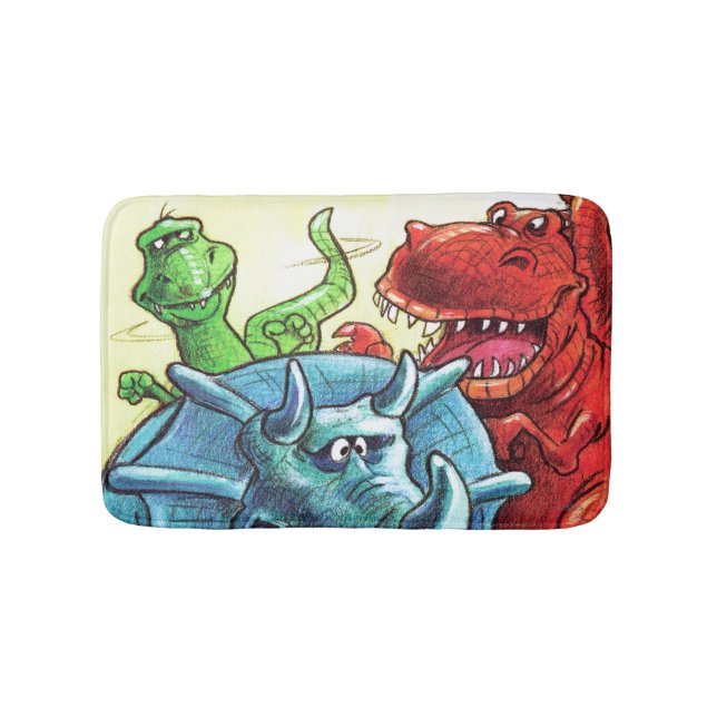 Dinosaur Friends Badrumsmatta (Framsidan)