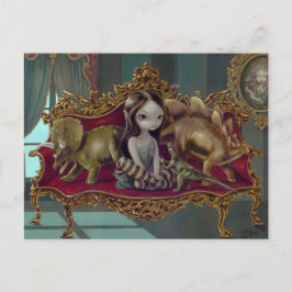 "Dinosaur Friends I" vykort