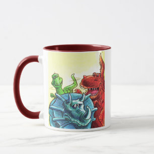 Dinosaur Friends Mugg