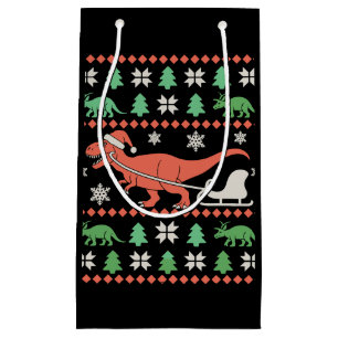 Dinosaur ful jultröja T Rex jul firande