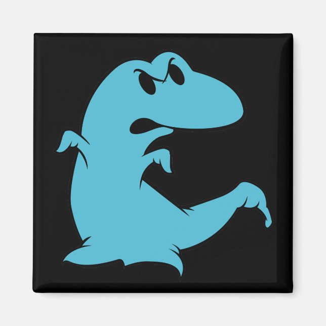 Dinosaur Ghost Magnet (Framsidan)
