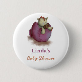Dinosaur Girl Baby Shower Knapp