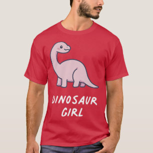 Dinosaur Girl Kawaii Älskare Pastel Goth Aesthetic T Shirt