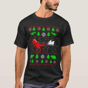 Dinosaur God jul för Vuxnor barn T Shirt