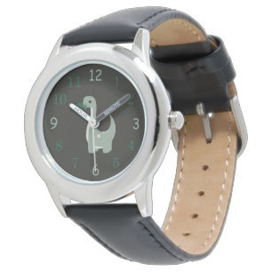 Dinosaur-Gröntens Neutralt Armbandsur