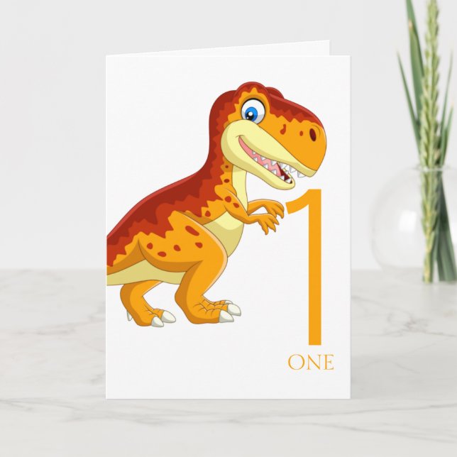 Dinosaur Guld Kort (Framsida)