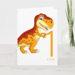 Dinosaur Guld Kort