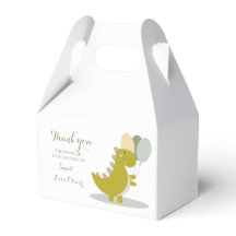 Dinosaur Gult Grönt Grått Första födelsedag