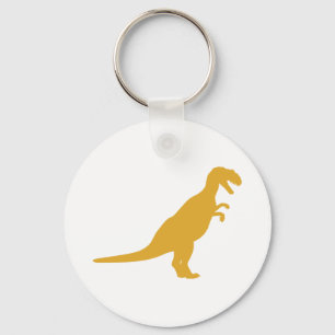 Dinosaur-Gult Nyckelring