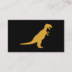 Dinosaur-Gult Visitkort