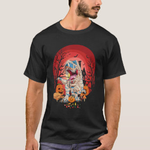 Dinosaur Halloween Pumpkin Mummy Shirts for Boys K T Shirt