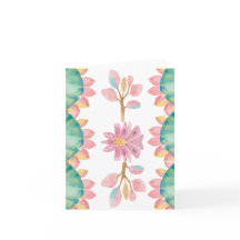 Dinosaur-hälsningskort för flickor