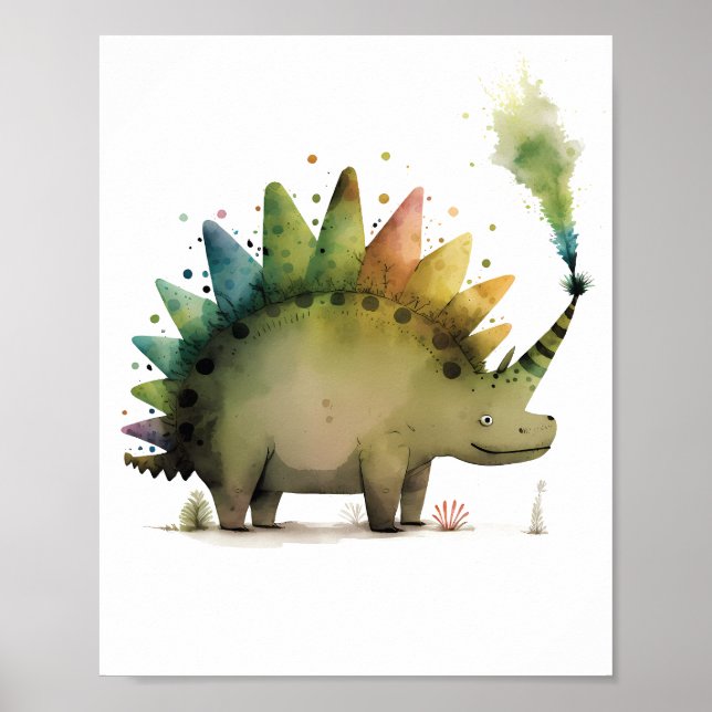 Dinosaur Hanging Poster (Framsidan)