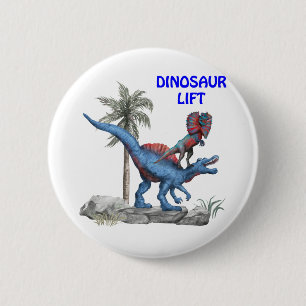 Dinosaur Hiss Knapp