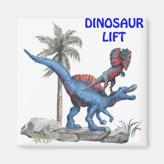 Dinosaur Hiss Magnet